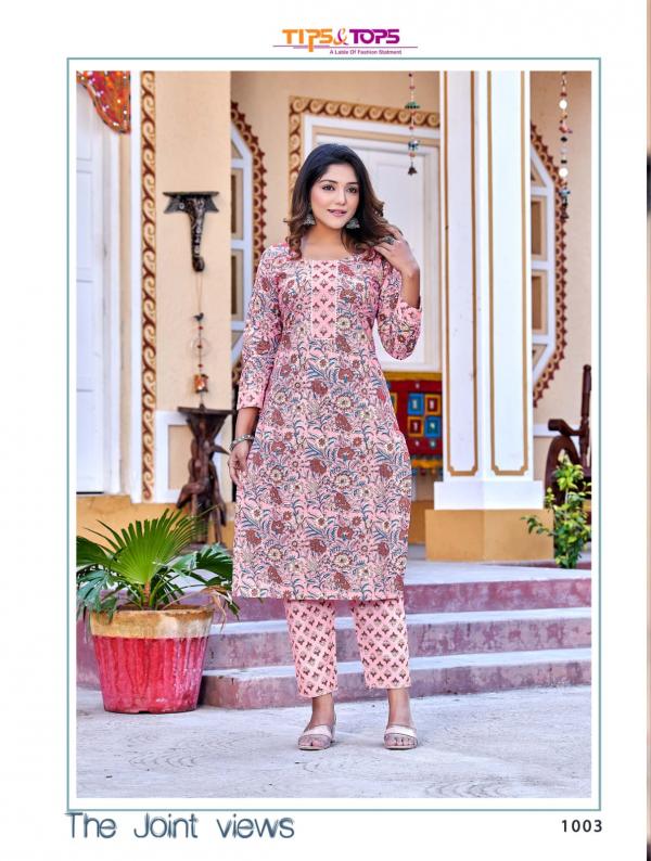 Tips And Tops Cotton Candy Vol 4 Fancy Kurti With Bottom Collection